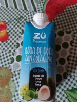 Agua de coco con colágeno