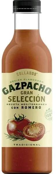 Gazpacho fresco con romero