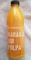 Naranja sin pulpa