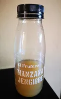 Bebida de manzana y jengibre