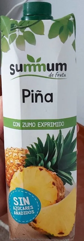 Zumo de piña