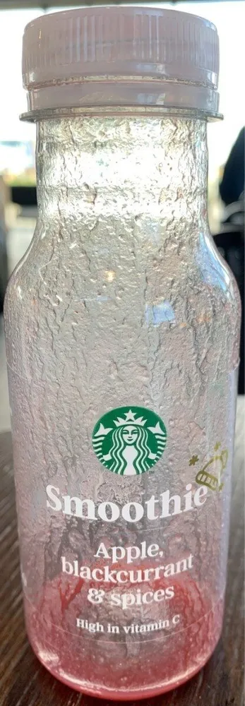Starbucks Apple, blackcurrant & spices smoothie