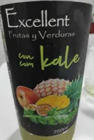 Frutas y verduras con kale
