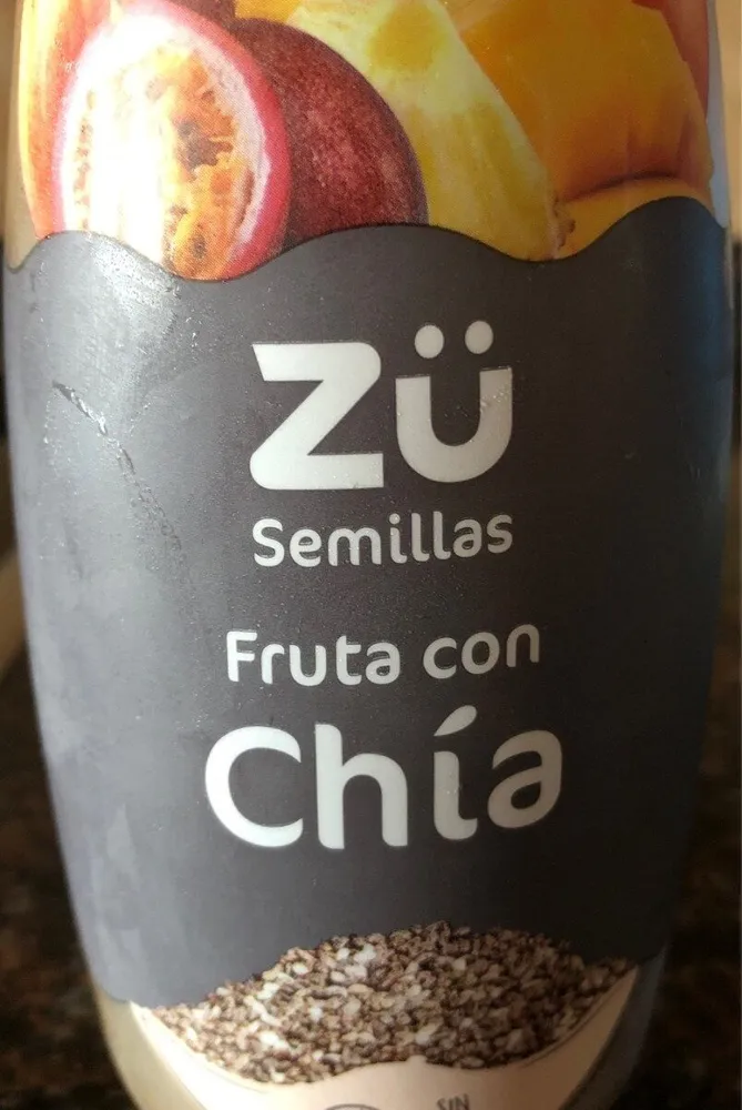 ZÜ SEMILLAS Fruta con chía