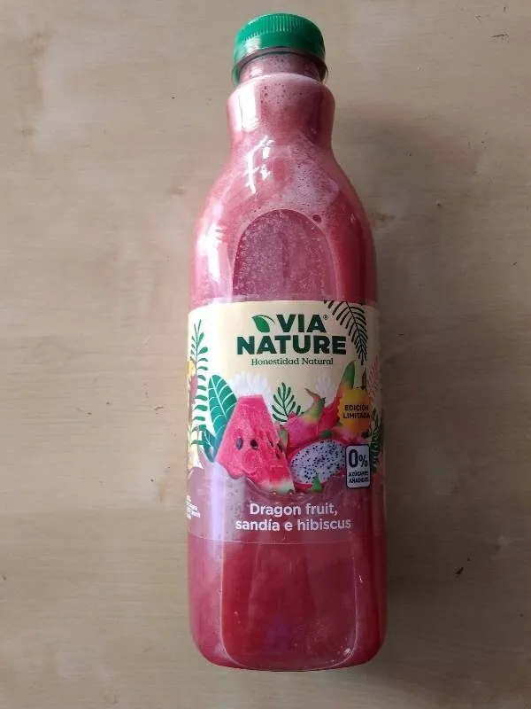 Dragon fruit zumo de frutas con extracto de hibiscus