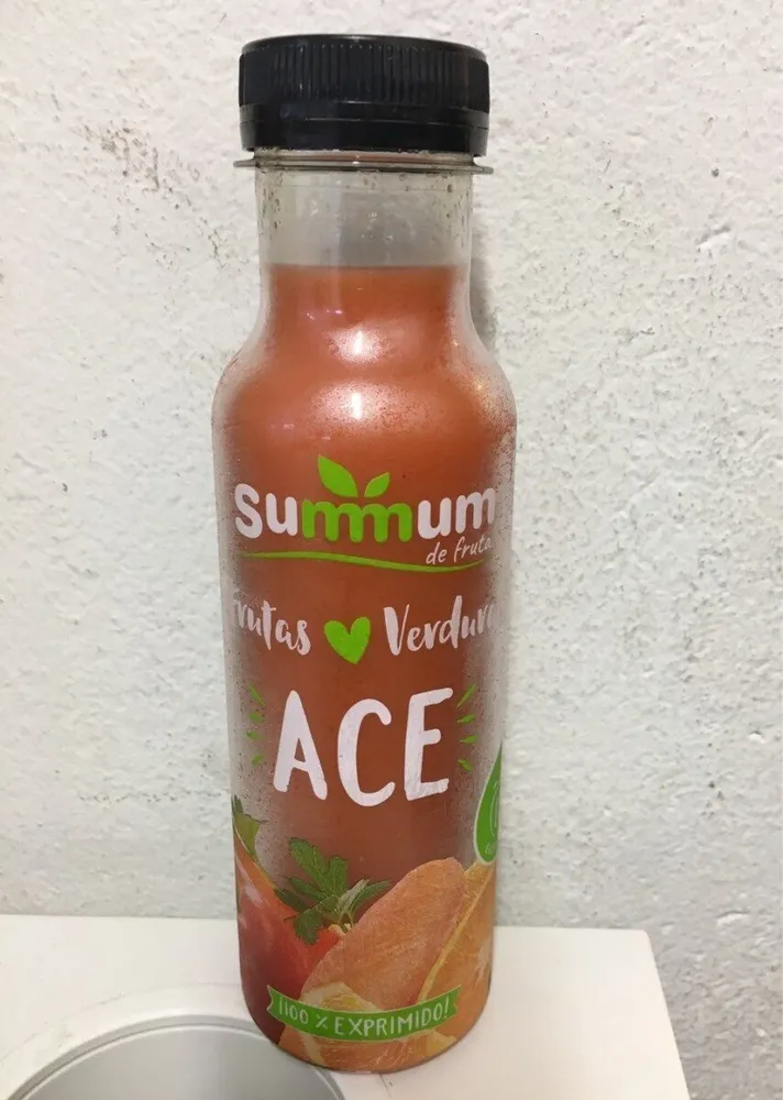 Zumo frutas y verduras