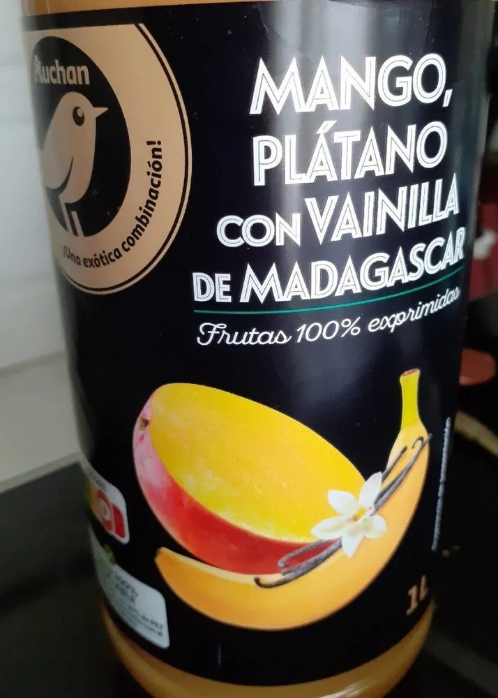 Mango plataño con vanilla de madagascar