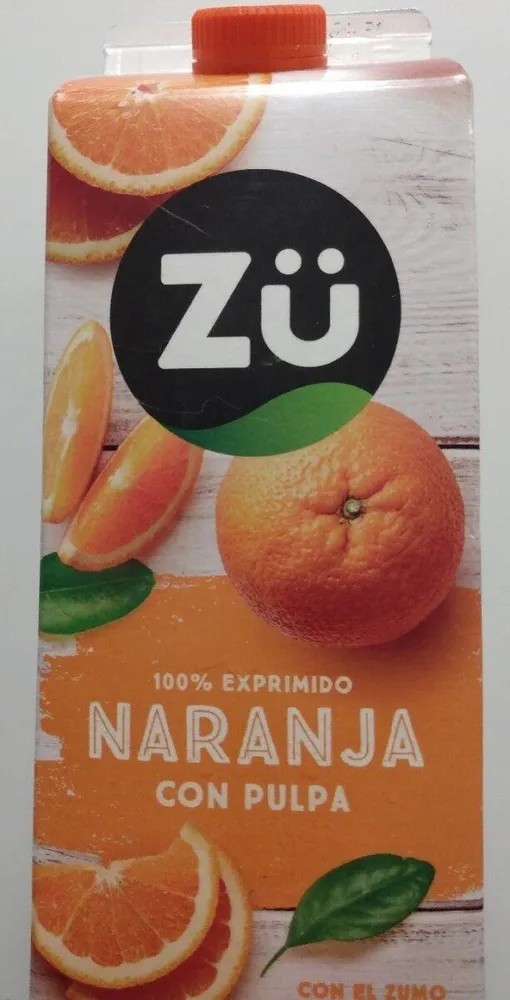 Naranja con pulpa