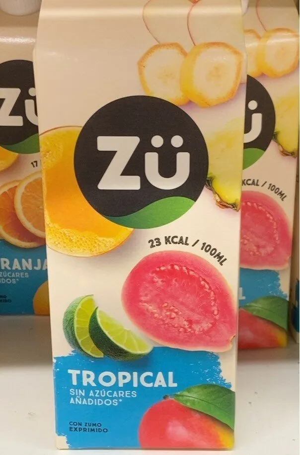 Tropical sin azúcares añadidos