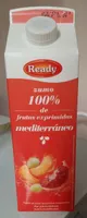 Zumo 100% de frutas exprimidas mediterráneo