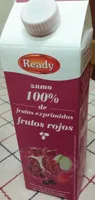 Zumo 100% de drutas exprimidas frutos rojos