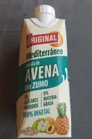 Bebida de avena mediterráneo