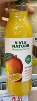 Zumo exprimido de mango, maracuyá y ginseng