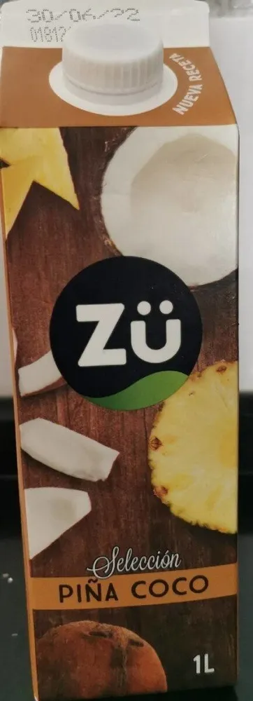 Zumo piña coco