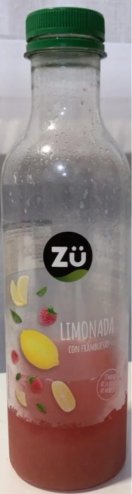 Limonada con frambuesa