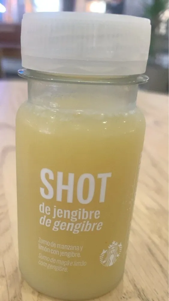 Shot de jengibre