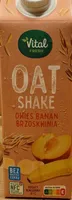 Oat Shake Owsiany Banan Brzoskwinia