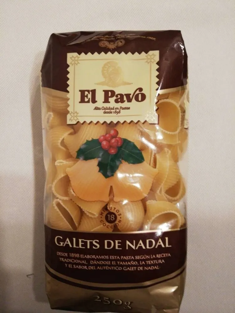 Pasta Galets De Navidad Al Huevo