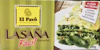 Lasaña fácil espinacas