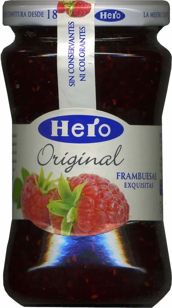 Confitura de frambuesas "Hero Original"