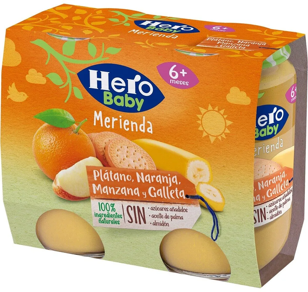 Alimento Infantil. Babymerienda Nar. Plat.All.Frs.