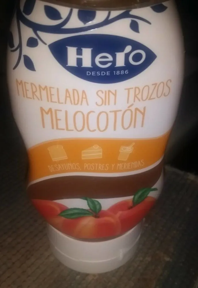 Mermelada sin trozos Melocotón