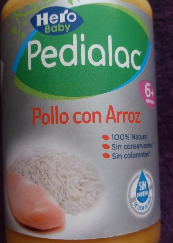 Pedialac pollo con arroz