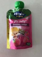 Gelatina de frutitas del bosque