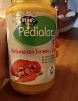 Pedialac verduras con ternera y jamon