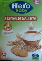 Papilla 8 Cereales con Galleta