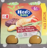 Verduritas con pollo y ternera