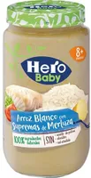 Arroz Blanco con Supremas de Merluza