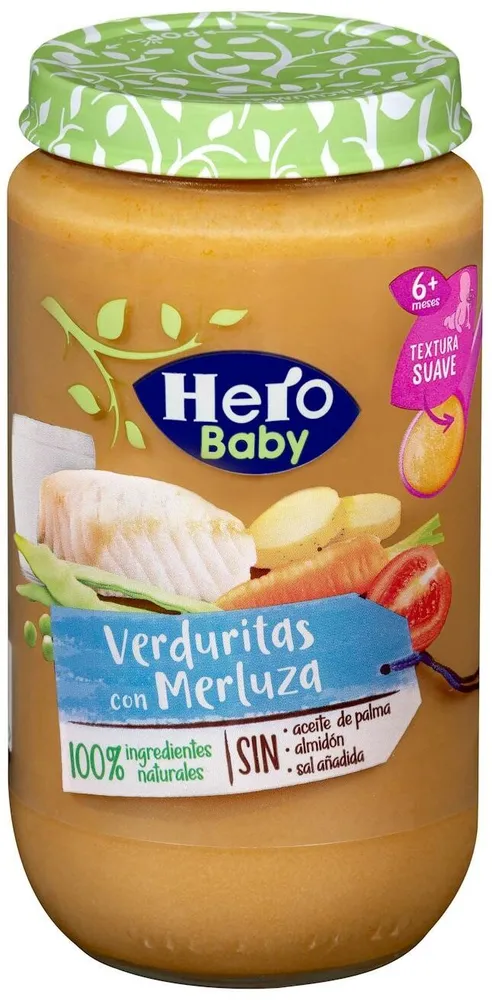 Verduras con merluza