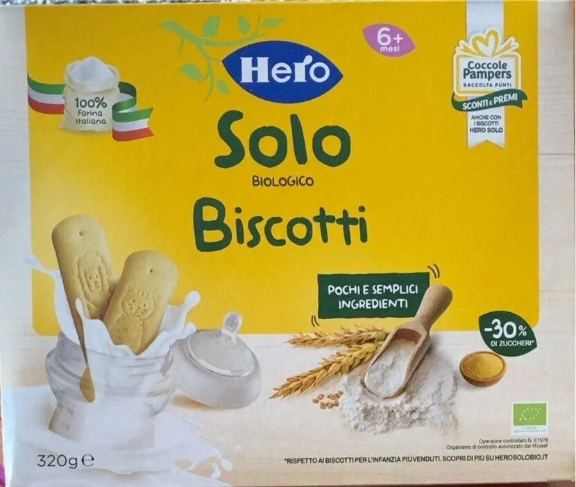 Solo biologico Biscotti