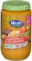 Natur verduritas con pollo y ternera