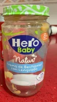 Crema de bechamel con lenguado