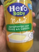 Zanahorias con arroz en caldito de pollo