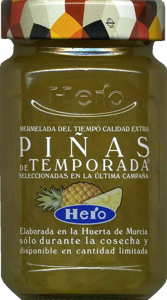 Mermelada de piñas de temporada