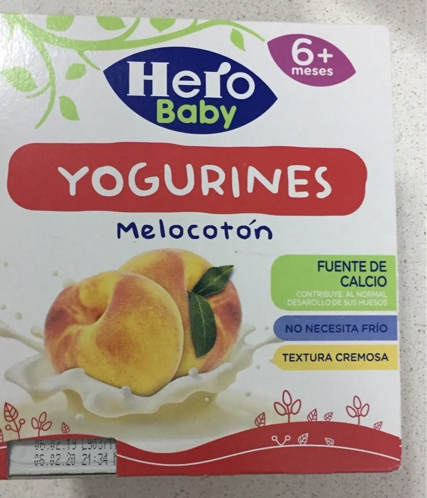 Yogurines melocoton