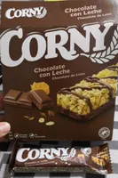 Barrita de cereales con chocolate con leche