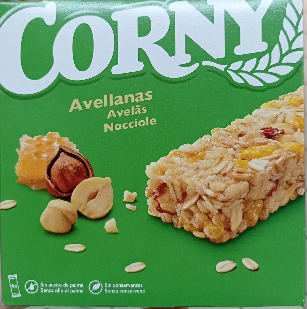 Barritas avellanas