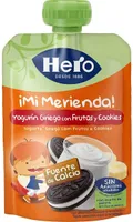 Yogurín Griego con Frutas y Cookies
