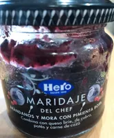 Maridaje del chef - Arándanos y mora con pimienta rosa