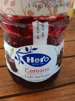 Todo natural confitura de cereza