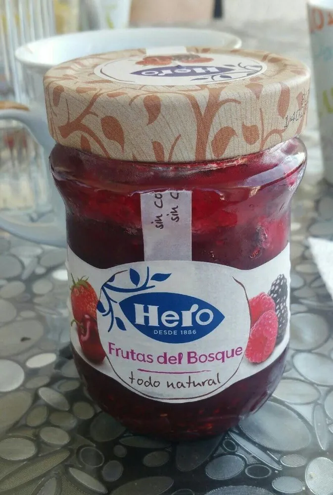 Confiture fruit des bois