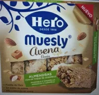 Muesly de avena y almendras con un toque de caramelo