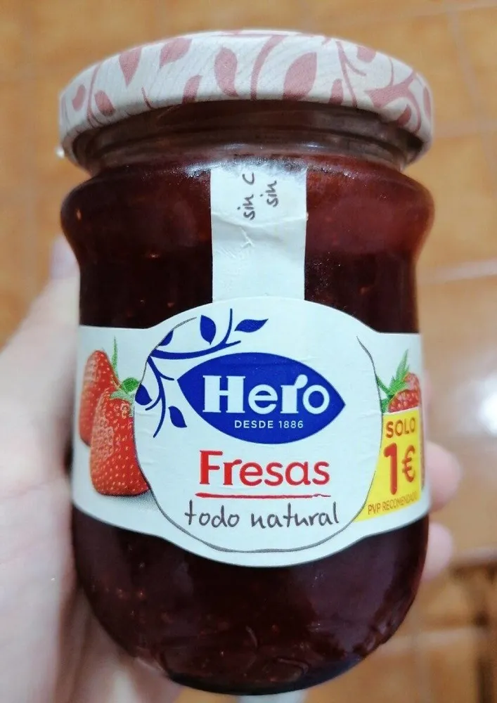 Mermelada de fresas