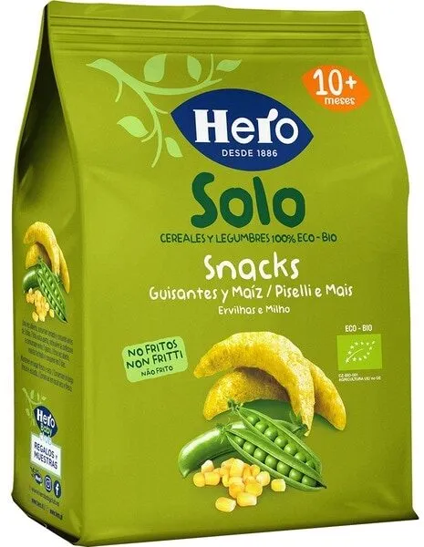 Snack guisantes y maíz