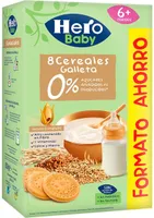 8 cereales galleta 0% azúcares