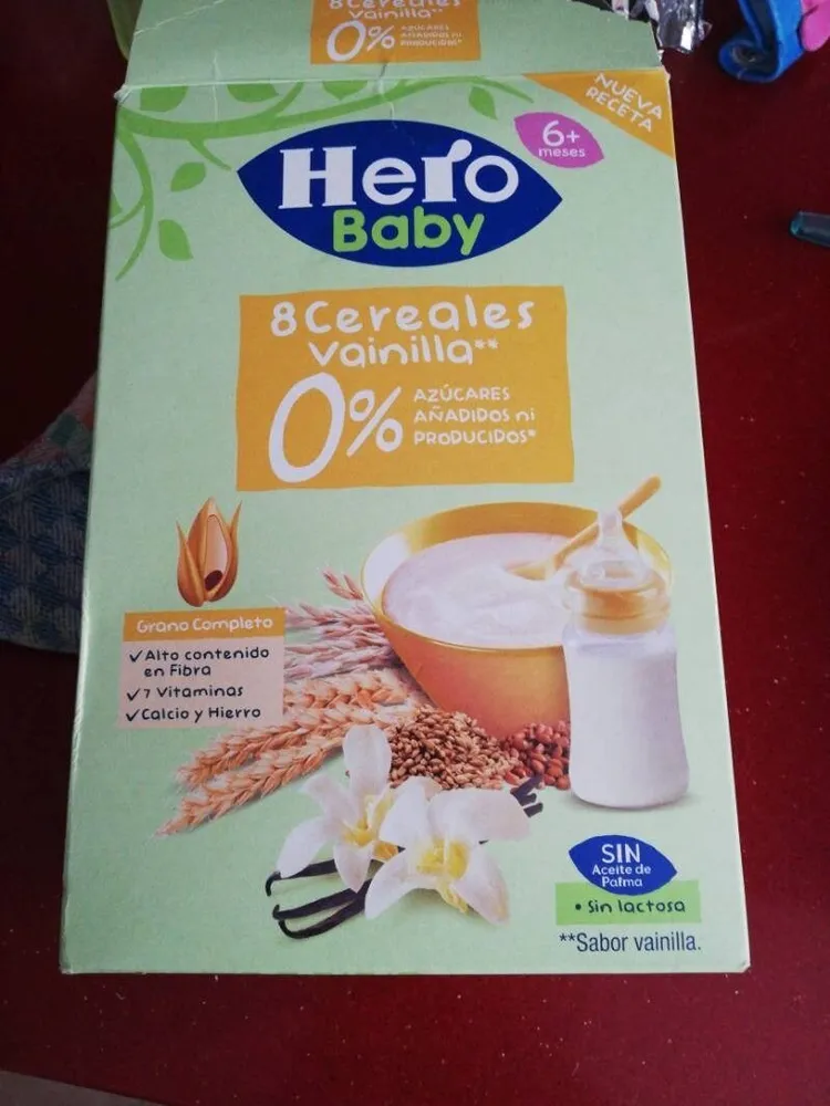 8 cereales vainilla 0%